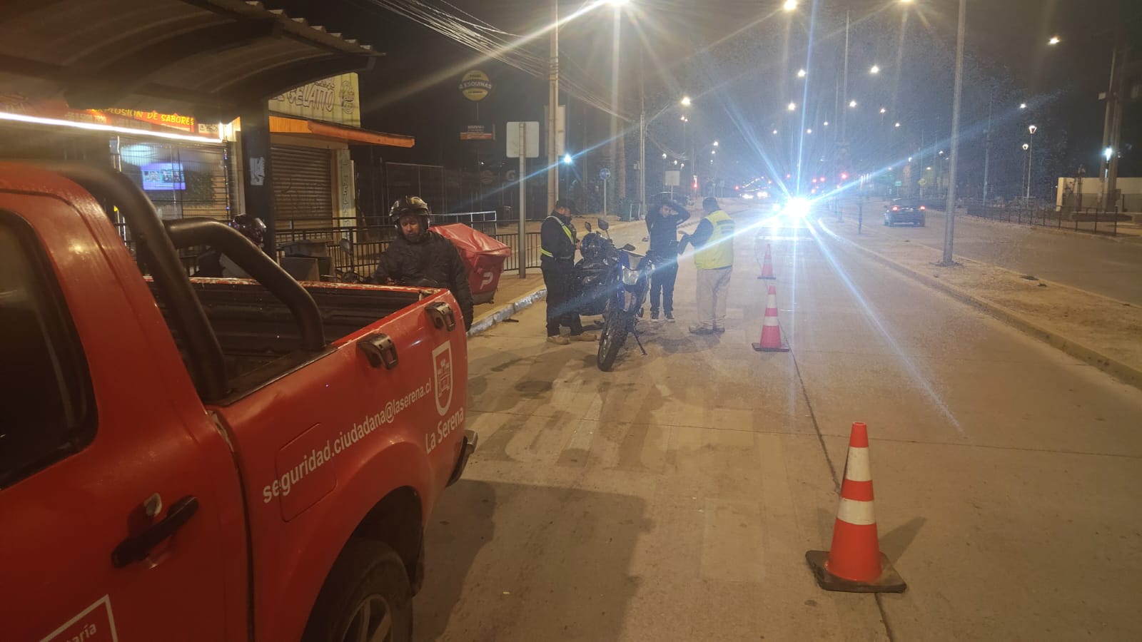 40 infracciones cursó Seguridad Ciudadana durante fin de semana largo en La Serena
