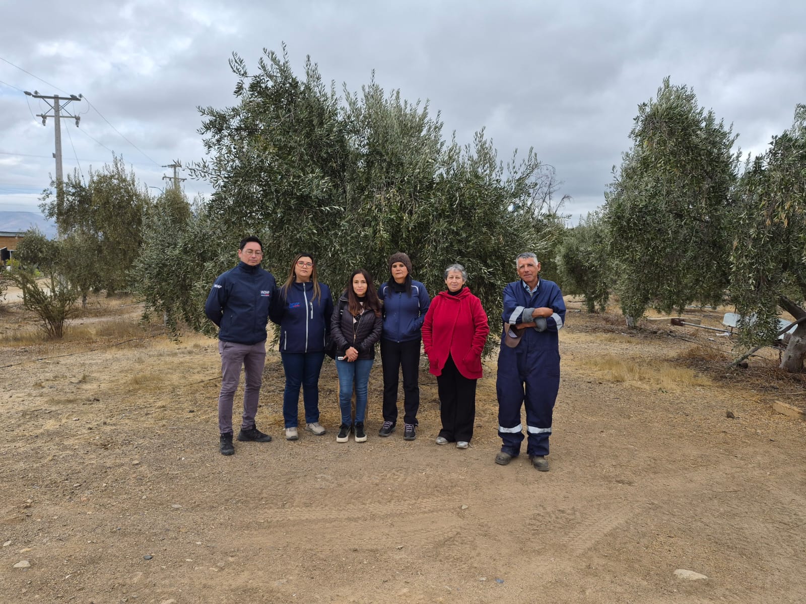 Dirigentes de INDAP recorren predios agrícolas en Combarbalá — foto 2