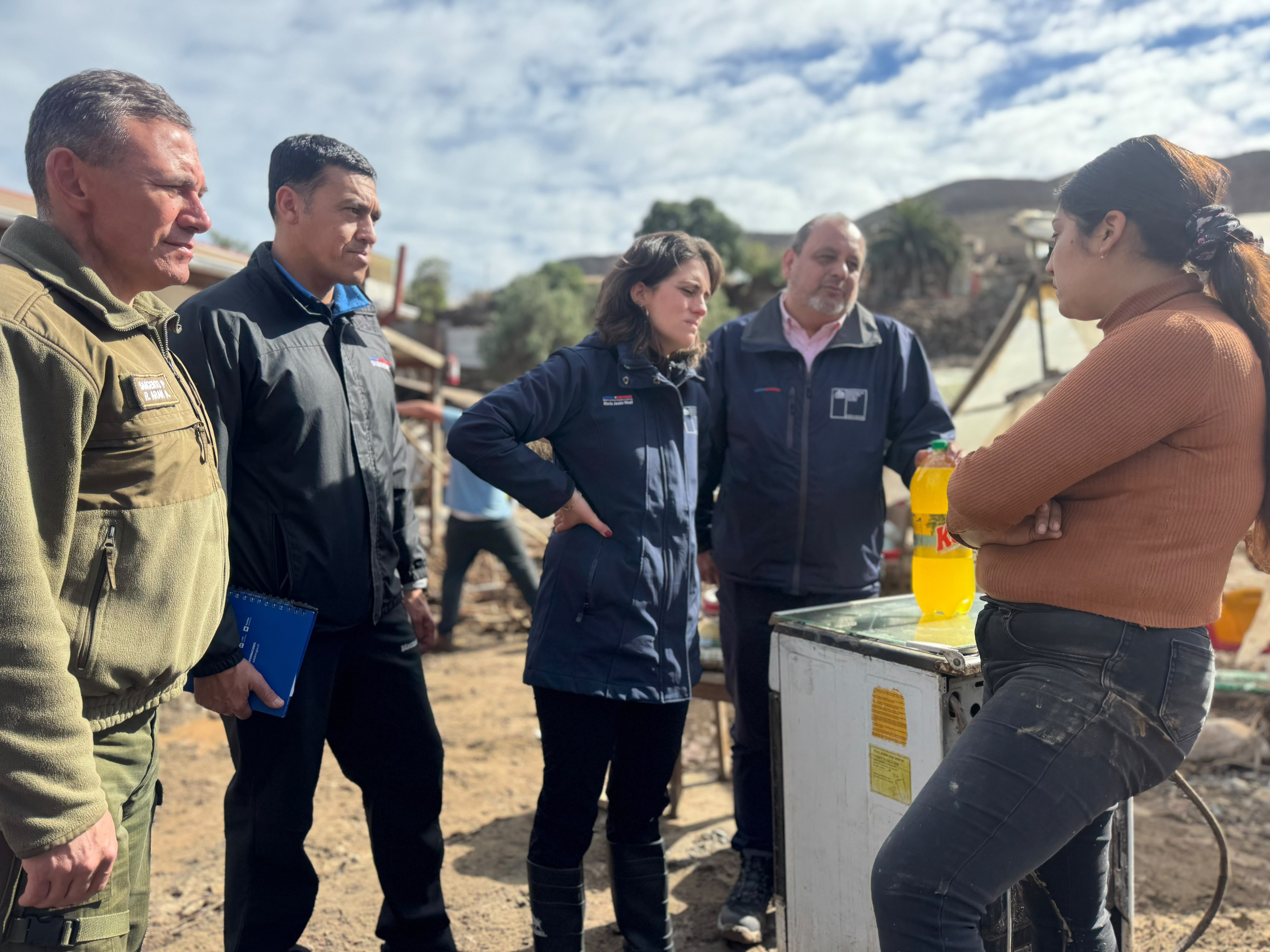 Ministra Wulf supervisa emergencia por sistema frontal en Coquimbo — foto 2