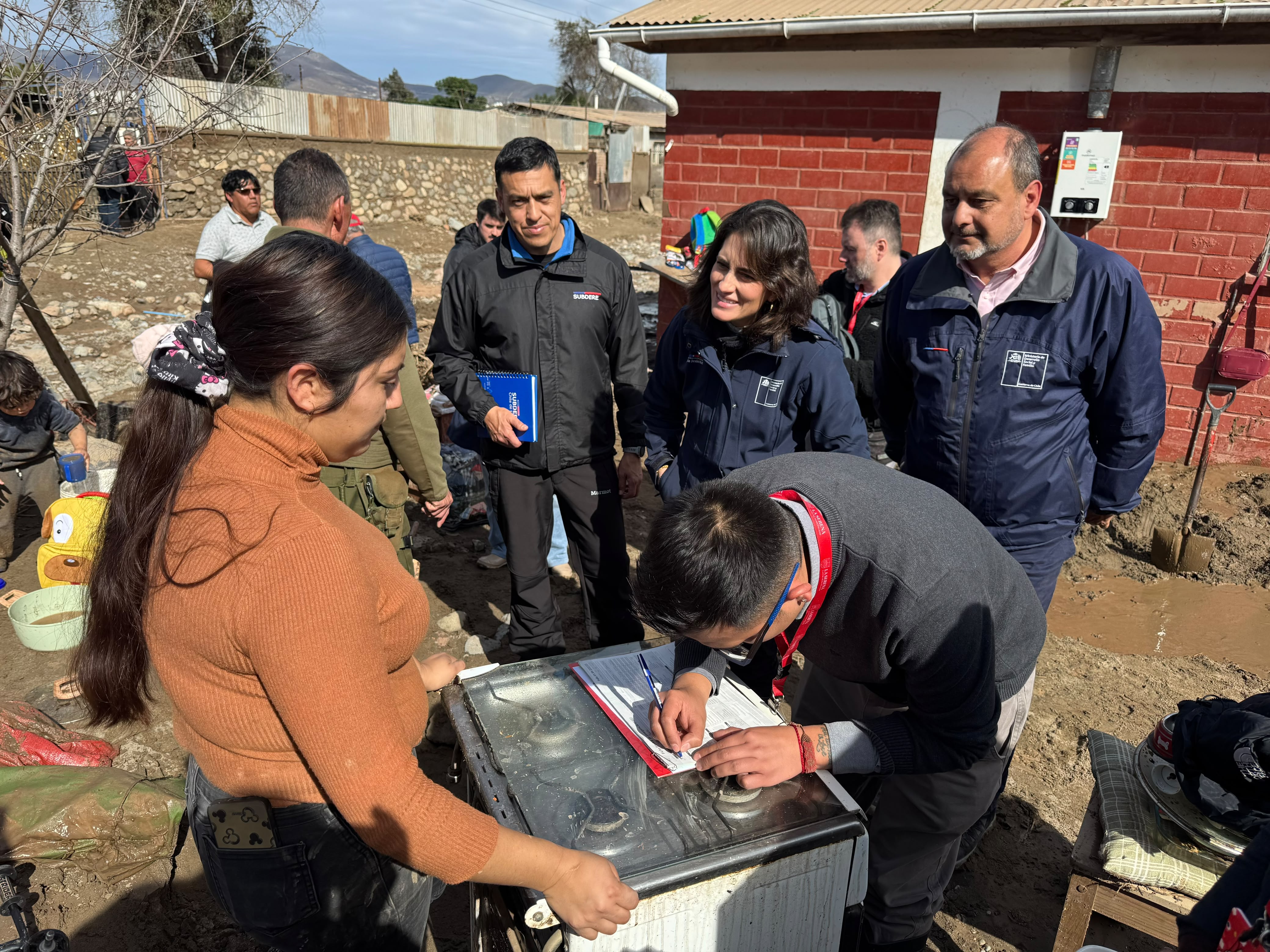 Ministra Wulf supervisa emergencia por sistema frontal en Coquimbo — foto 1
