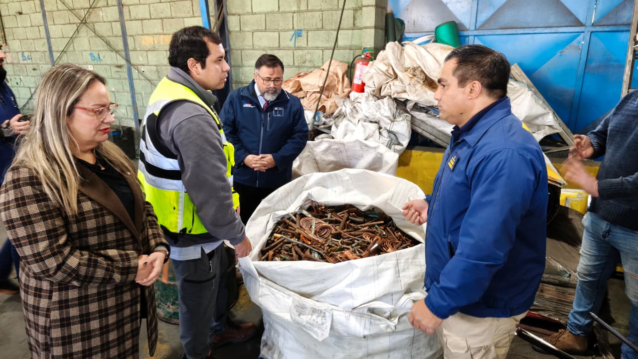 Gobierno intensifica fiscalizaciones a chatarrerías por robo de cables en Coquimbo — foto 5