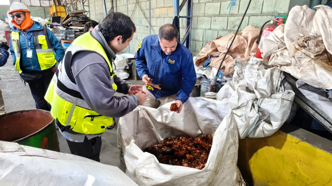 Gobierno intensifica fiscalizaciones a chatarrerías por robo de cables en Coquimbo — foto 3