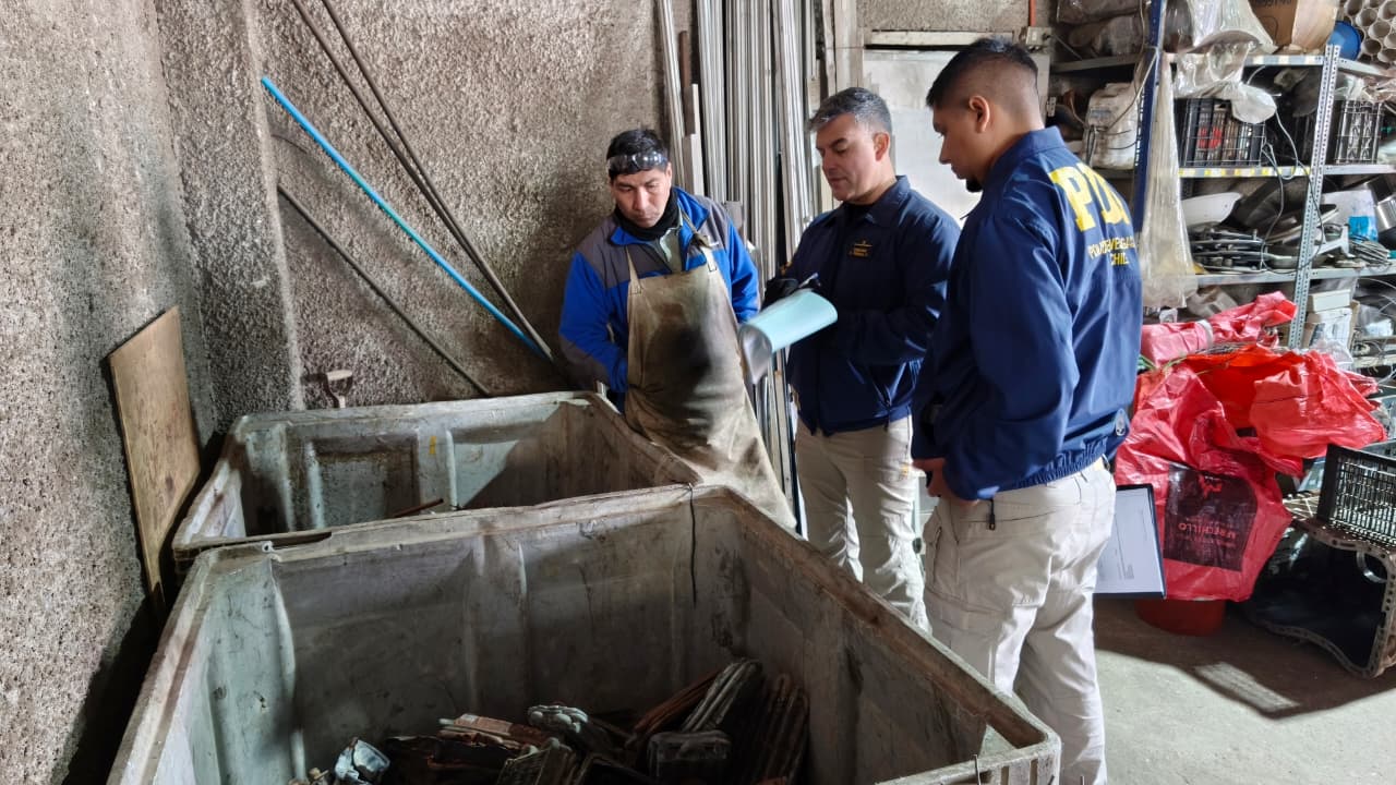Gobierno intensifica fiscalizaciones a chatarrerías por robo de cables en Coquimbo — foto 2