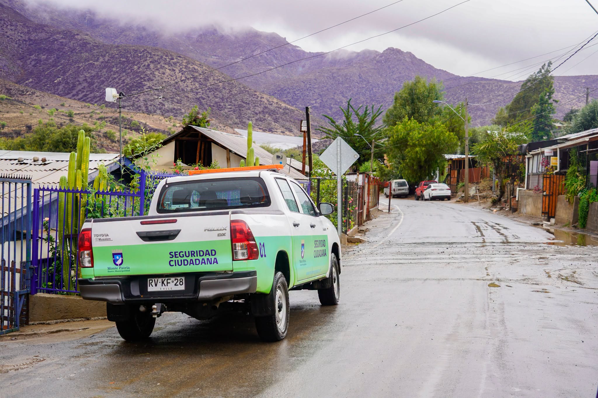 Sistema frontal deja 68 mm de lluvia y cortes de caminos en Monte Patria — foto 5