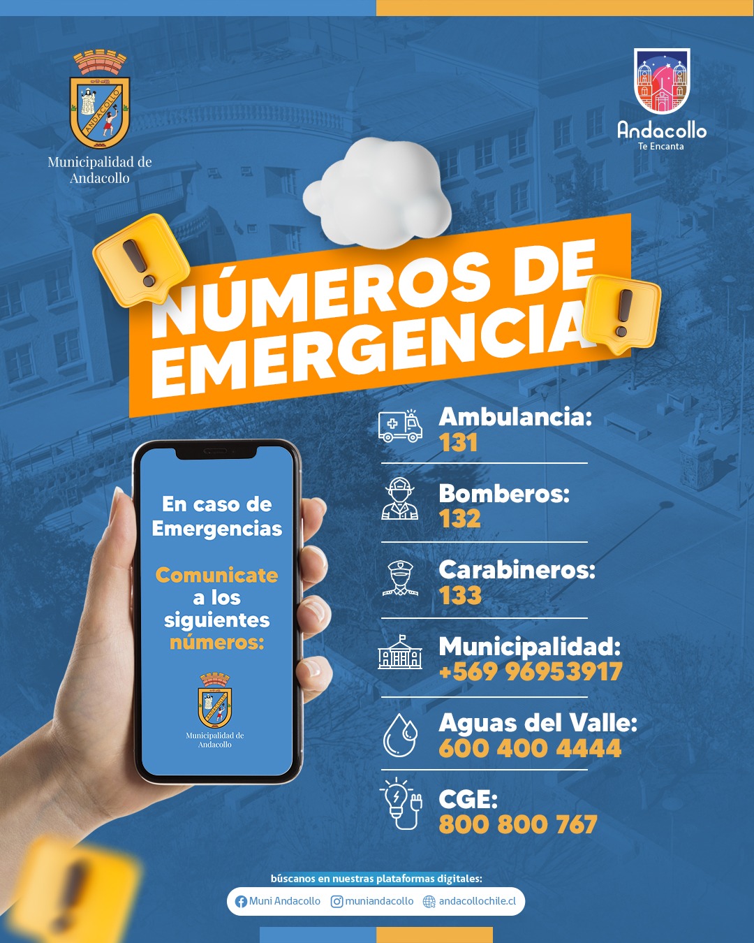 Andacollo activa plan de emergencia ante sistema frontal que afectará la región — foto 2
