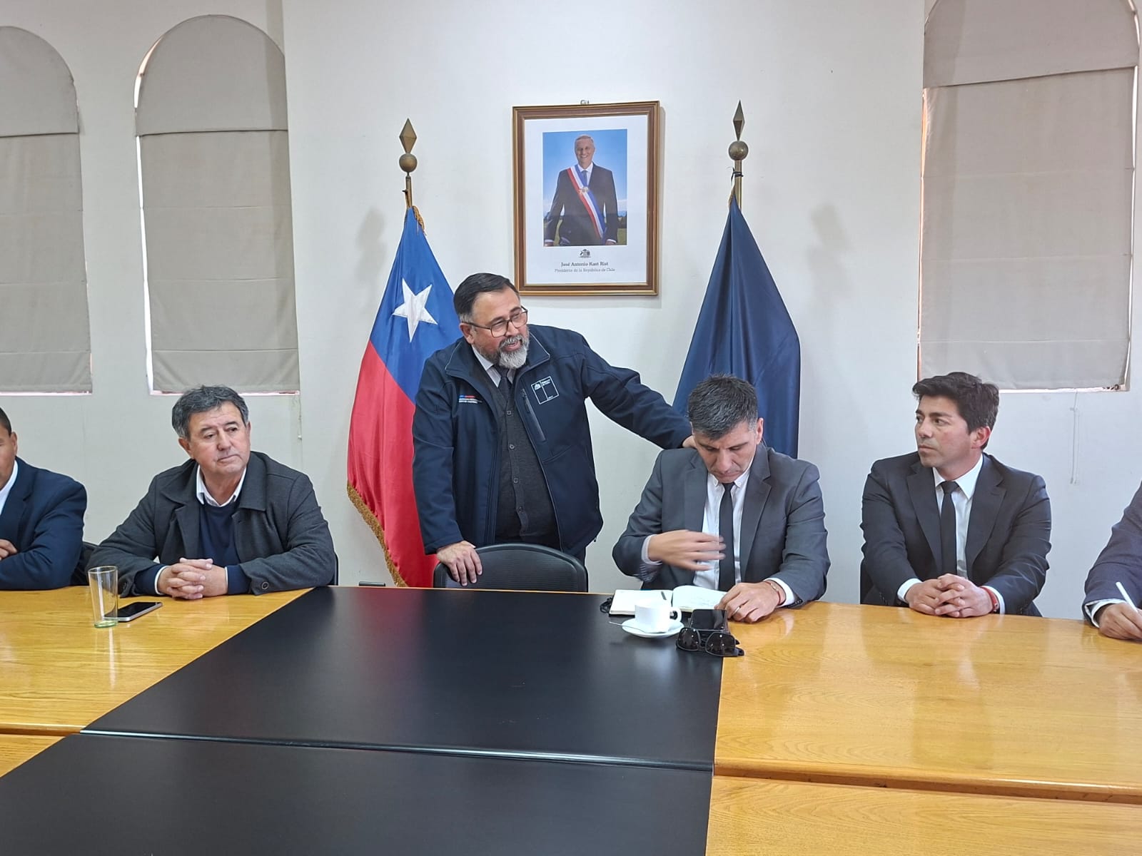 Delegación Presidencial media en conflicto entre pirquineros y Galantas Gold en Andacollo — foto 1
