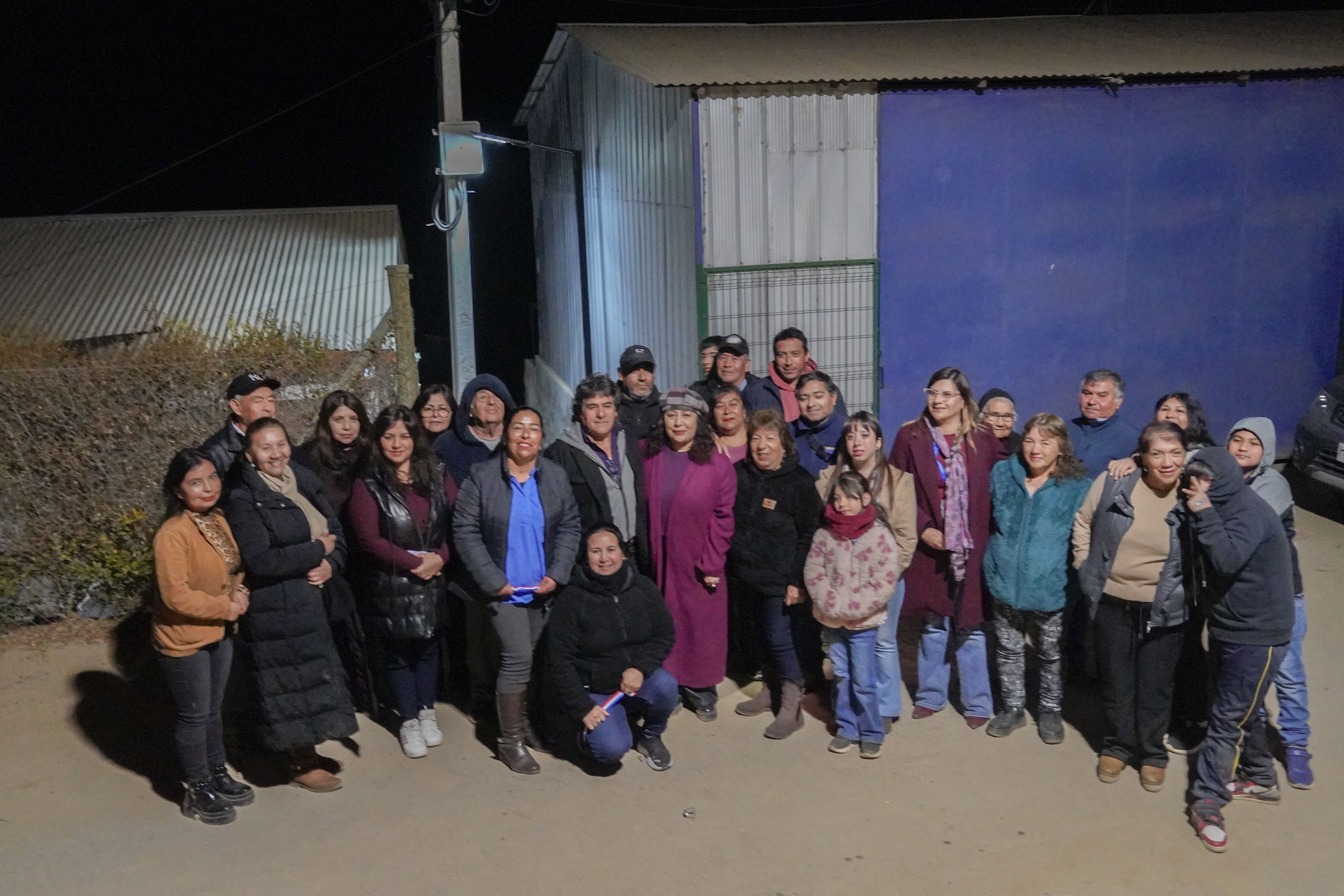 Monte Patria inaugura mejoramiento de callejón y techado en Tamelcura — foto 2