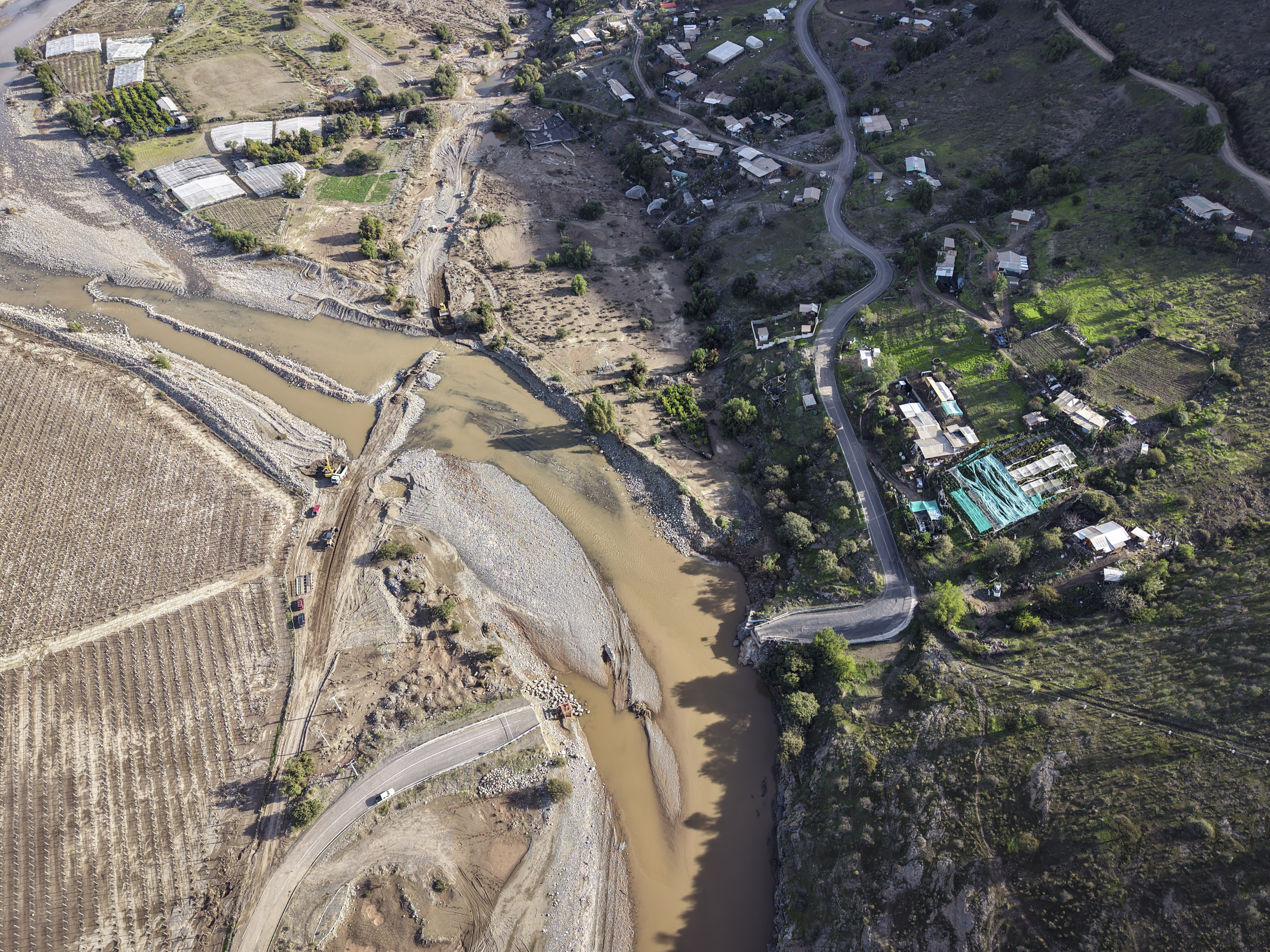 Monte Patria habilita paso provisorio tras colapso del Puente Huanilla — foto 2