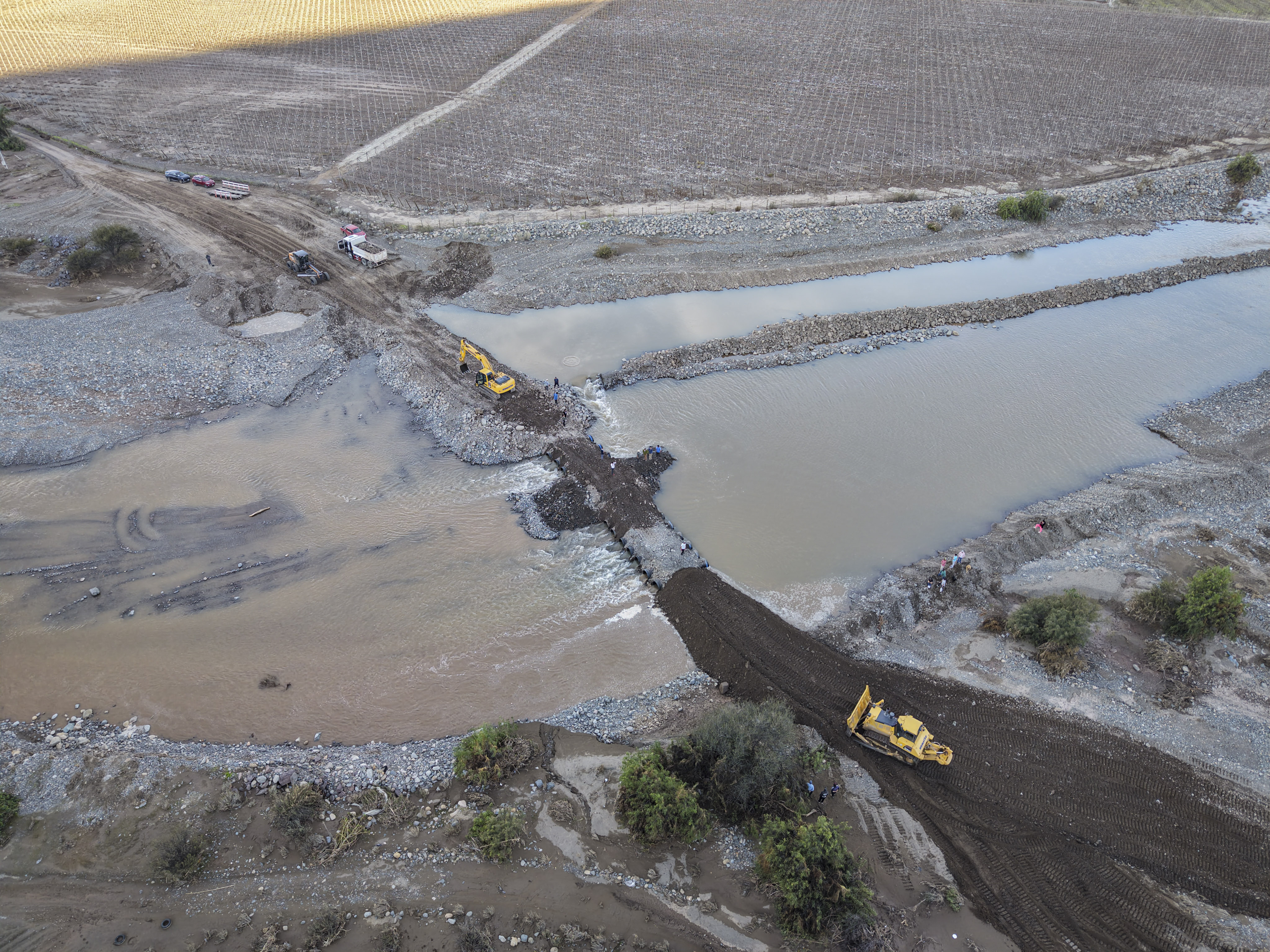 Monte Patria habilita paso provisorio tras colapso del Puente Huanilla — foto 4