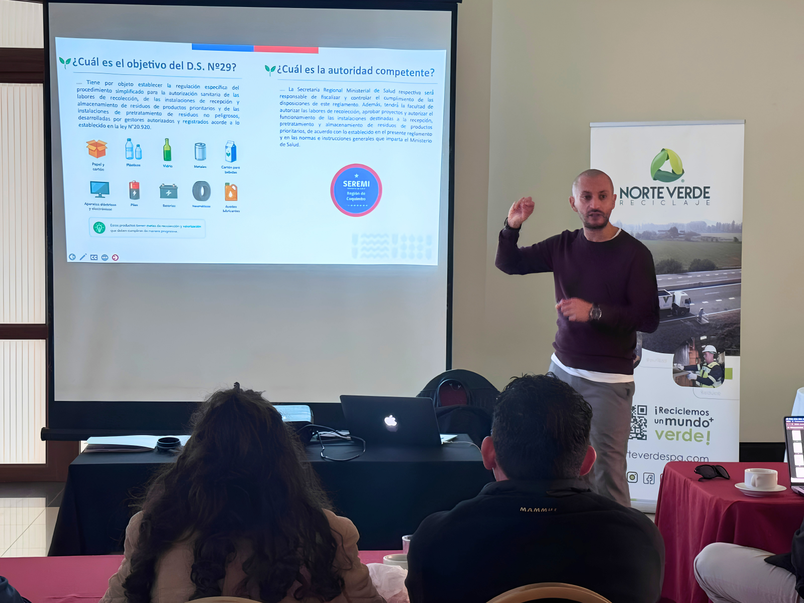 Capacitan a recicladores en nuevas exigencias de Ley REP en Coquimbo