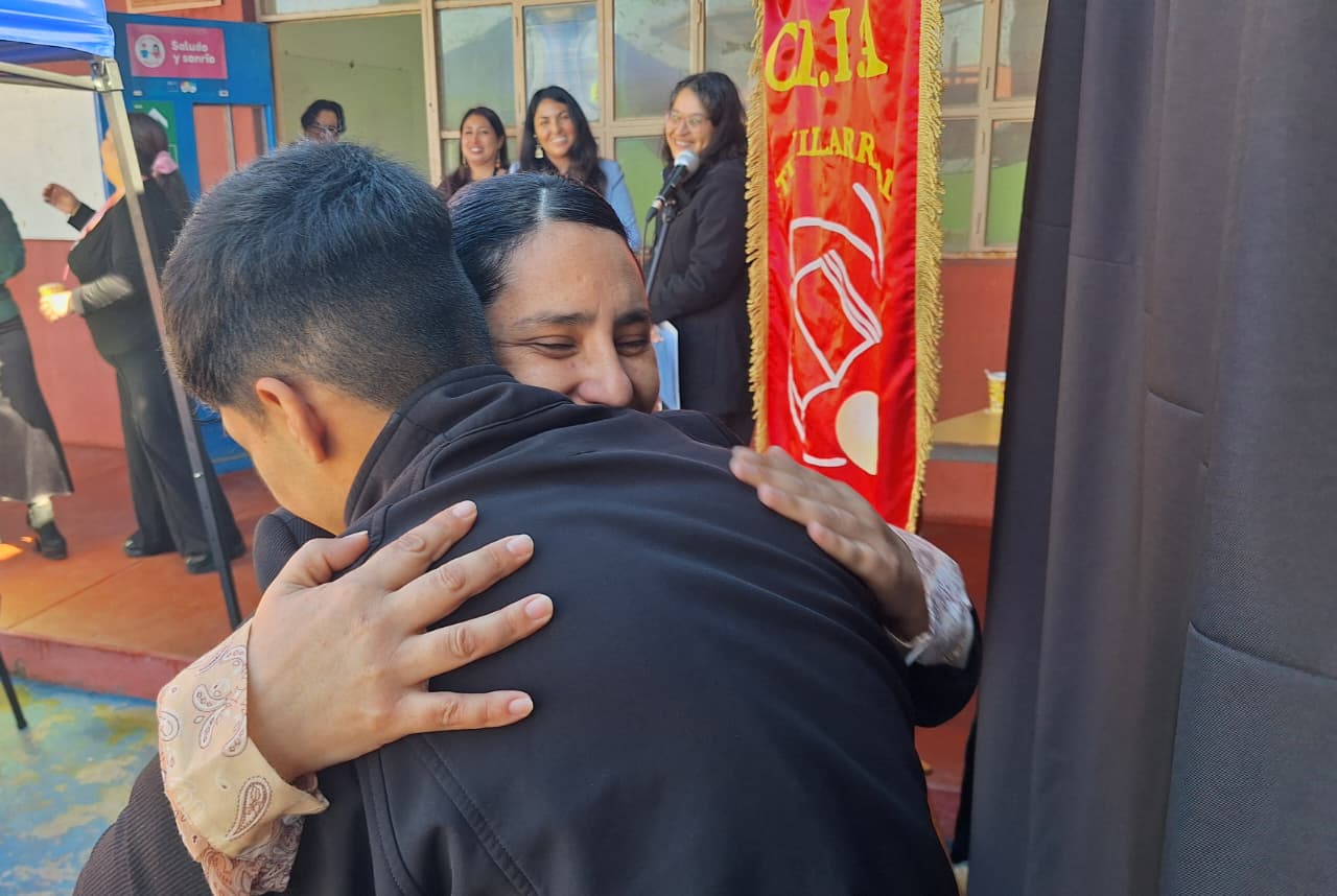 Cinco jóvenes del centro cerrado de Coquimbo fueron reconocidos por sus logros académicos
