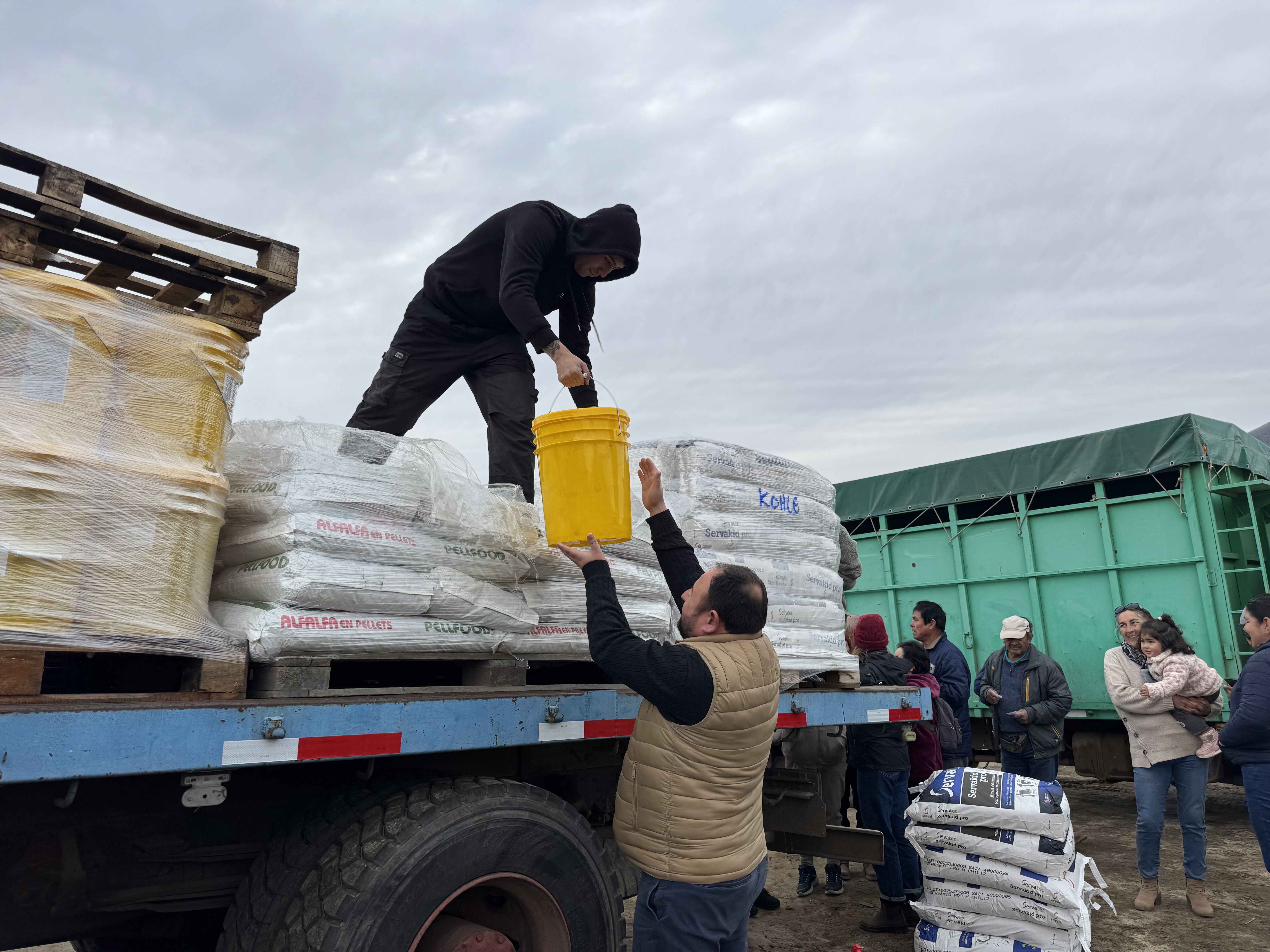 Municipio de Los Vilos entrega ayuda alimentaria a 400 familias rurales afectadas por temporal — foto 3