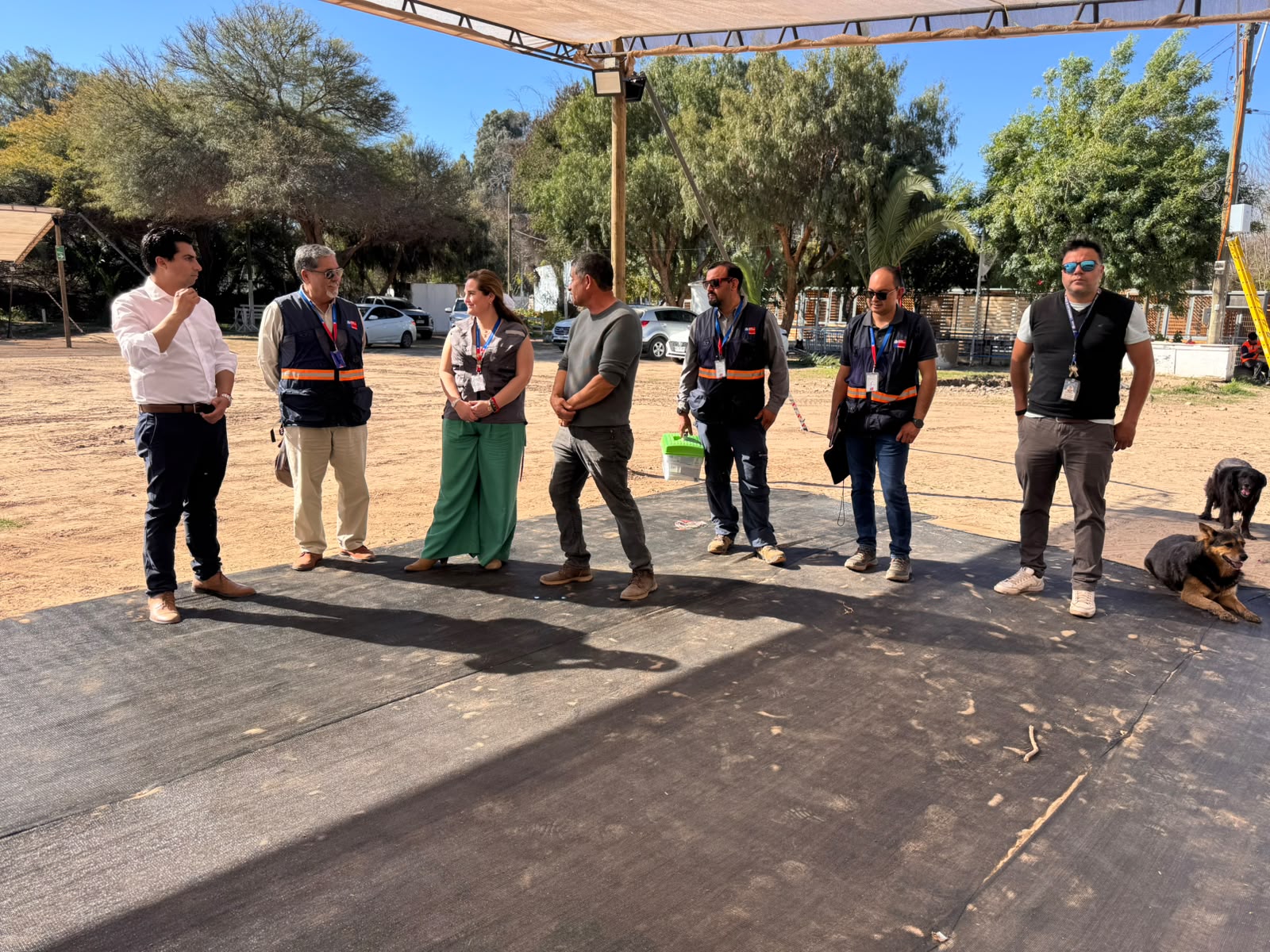 Seremi de Salud fiscaliza Los Peñones previo a Fiestas Patrias en Ovalle — foto 1