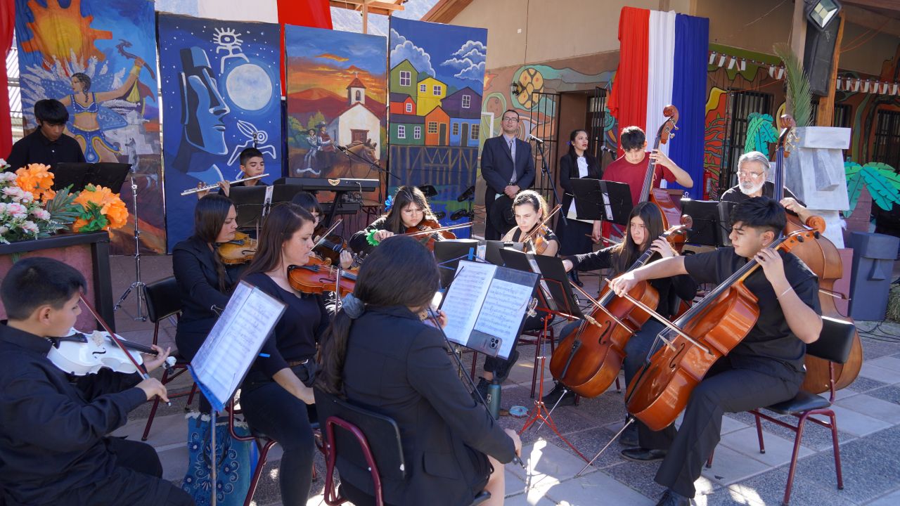 Liceo Mistraliano de Paihuano celebró Fiesta de la Chilenidad — foto 9