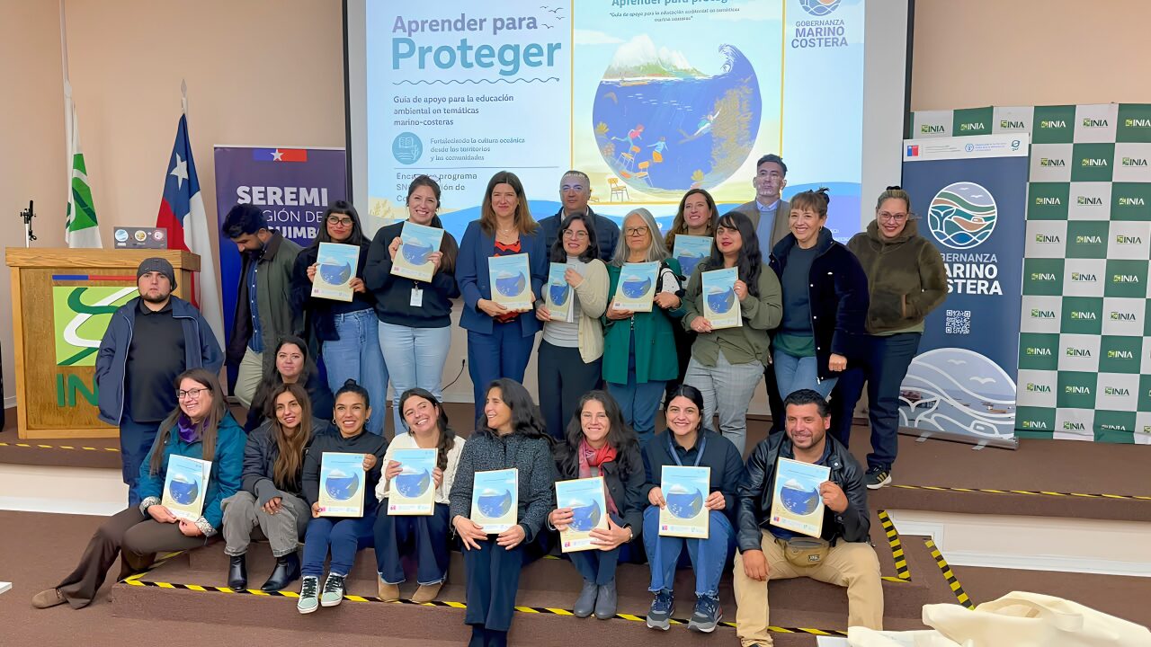 Lanzan guía pedagógica de educación ambiental marino-costera para colegios de Chile