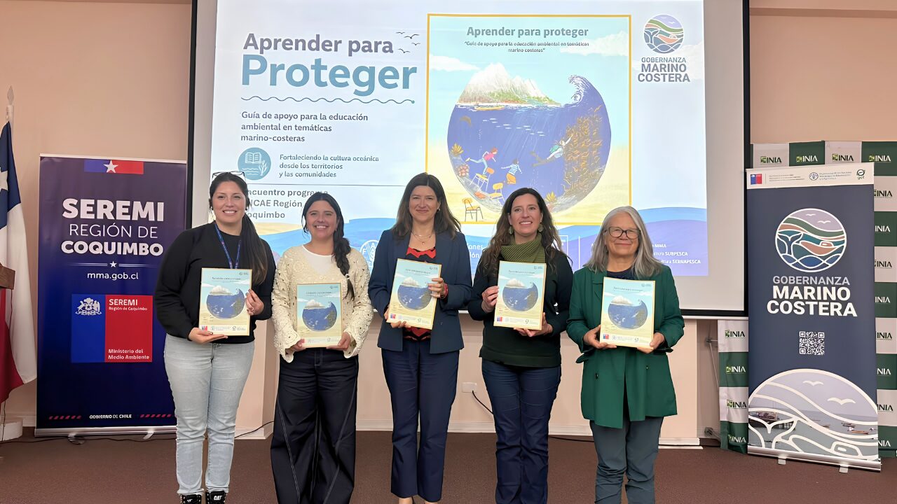 Lanzan guía pedagógica de educación ambiental marino-costera para colegios de Chile — foto 1