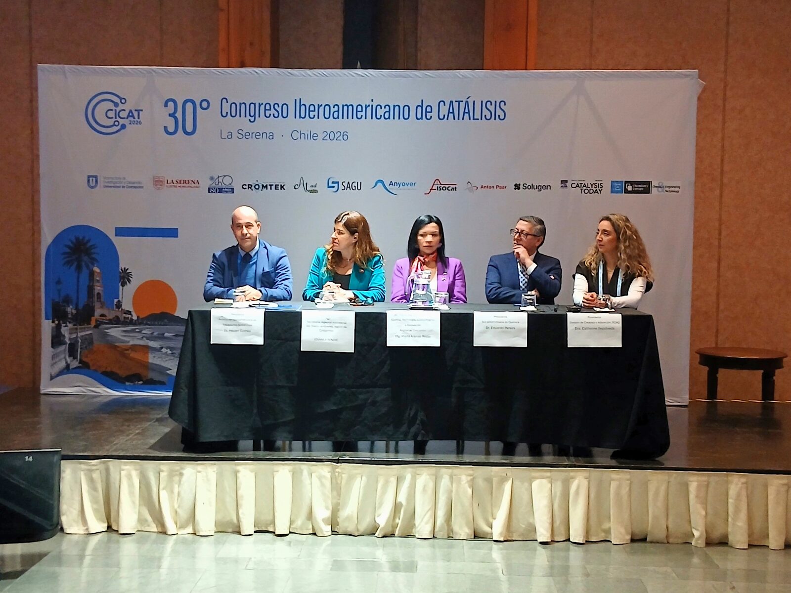 La Serena inaugura el 30° Congreso Iberoamericano de Catálisis