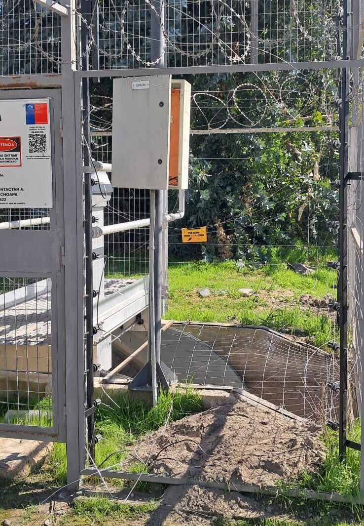 Junta de Vigilancia denuncia robo y vandalismo en compuerta del Canal Caracha — foto 2