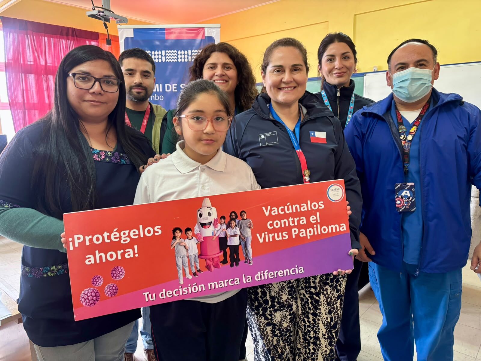 Vacunación escolar supera 70% de avance en la Región de Coquimbo — foto 1