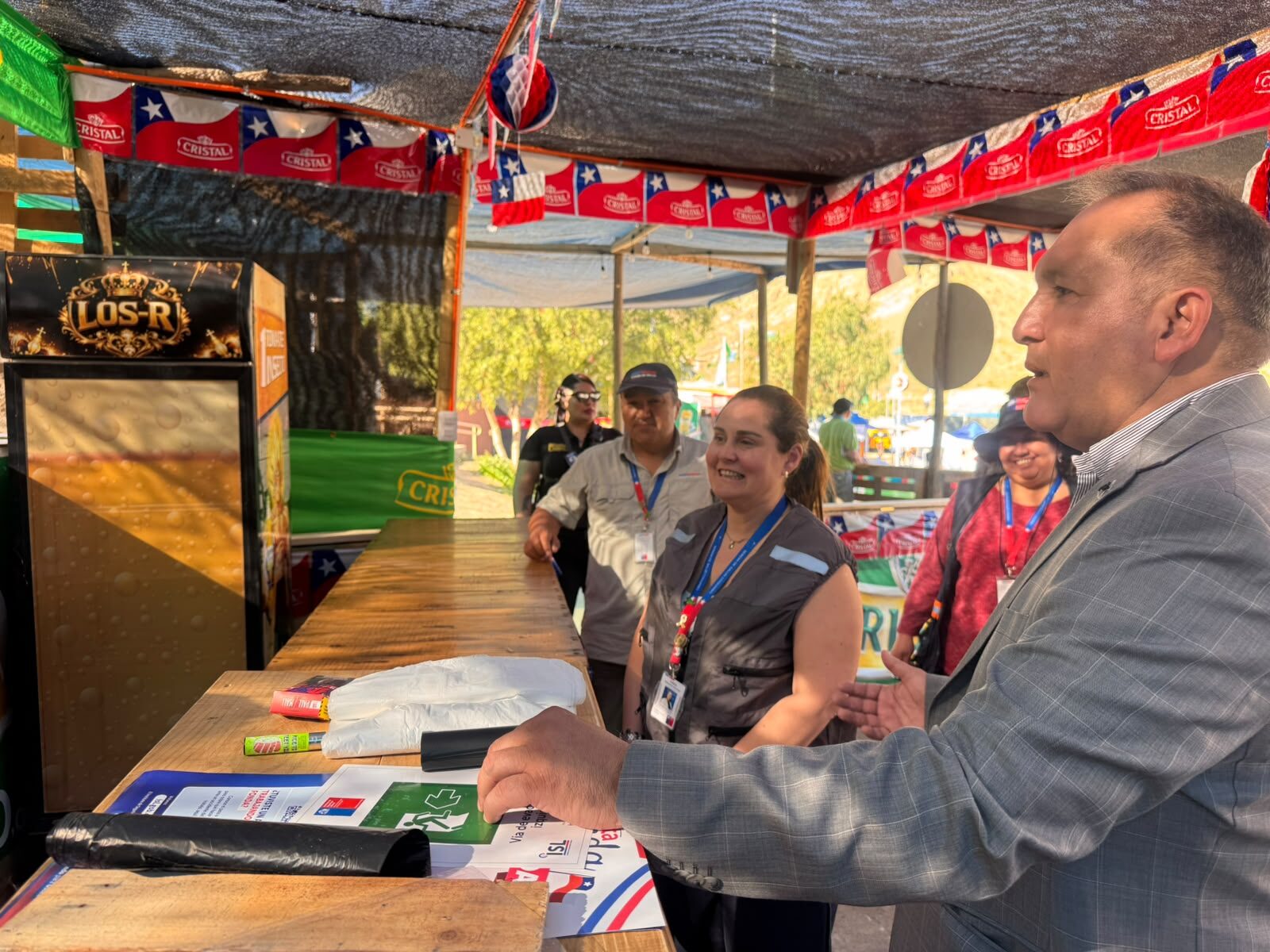 Seremi de Salud inspecciona condiciones sanitarias de la Pampilla de San Isidro — foto 1