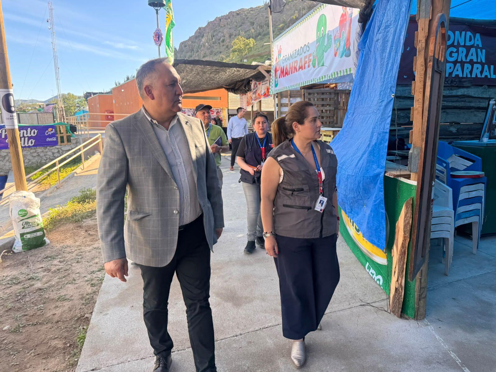 Seremi de Salud inspecciona condiciones sanitarias de la Pampilla de San Isidro — foto 2