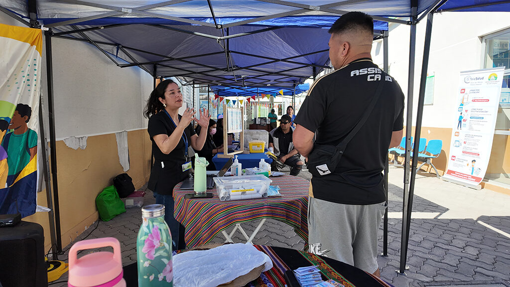 CESFAM realiza operativo de salud para población migrante en Vicuña — foto 2