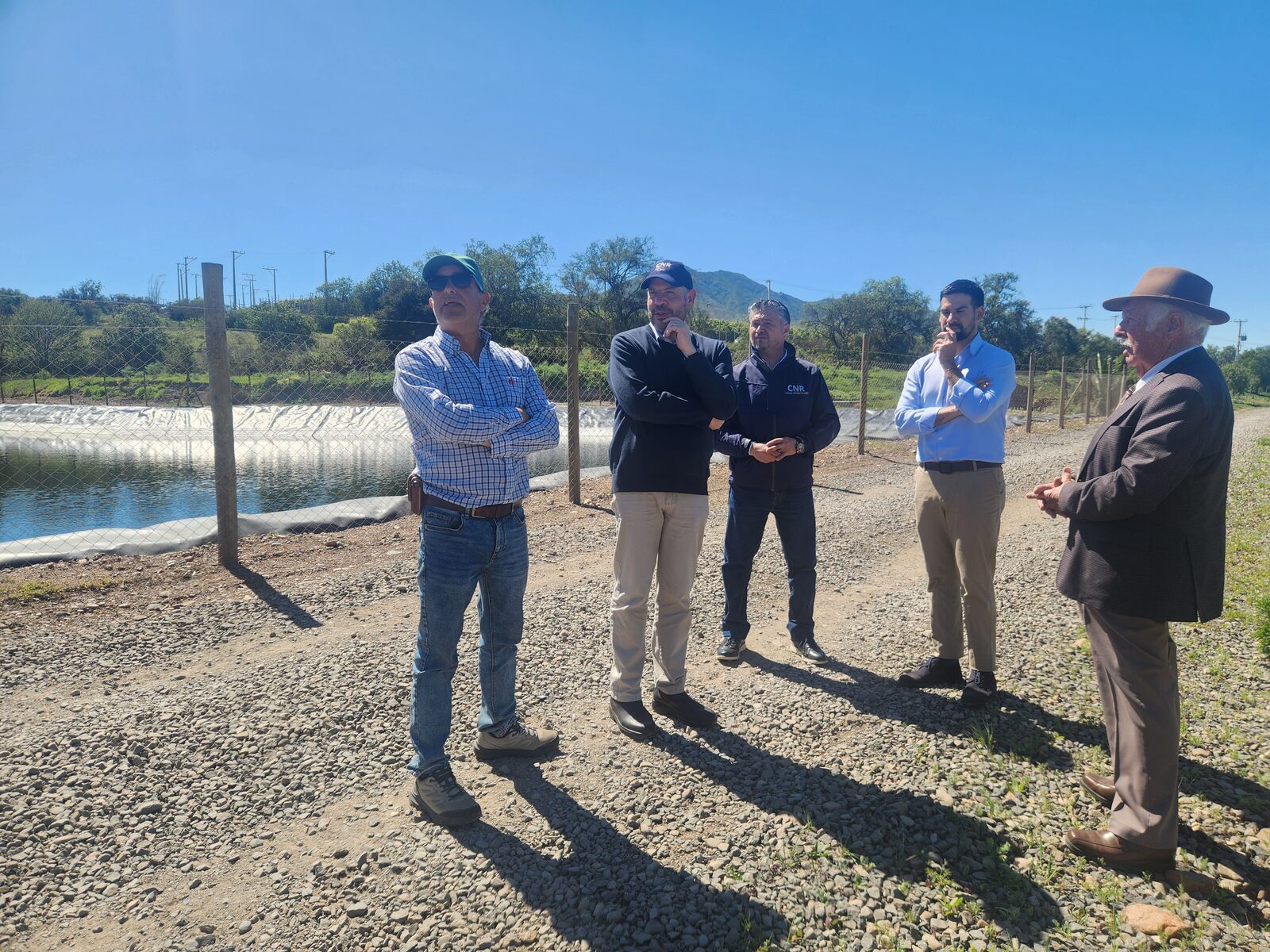Embalse bonificado por la CNR acumula 10 mil m³ de agua para riego en Ovalle — foto 2