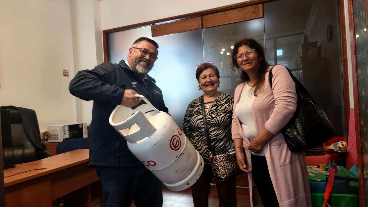 Delegado Pino llama a canjear cupón de gas que vence el 30 de septiembre — foto 1