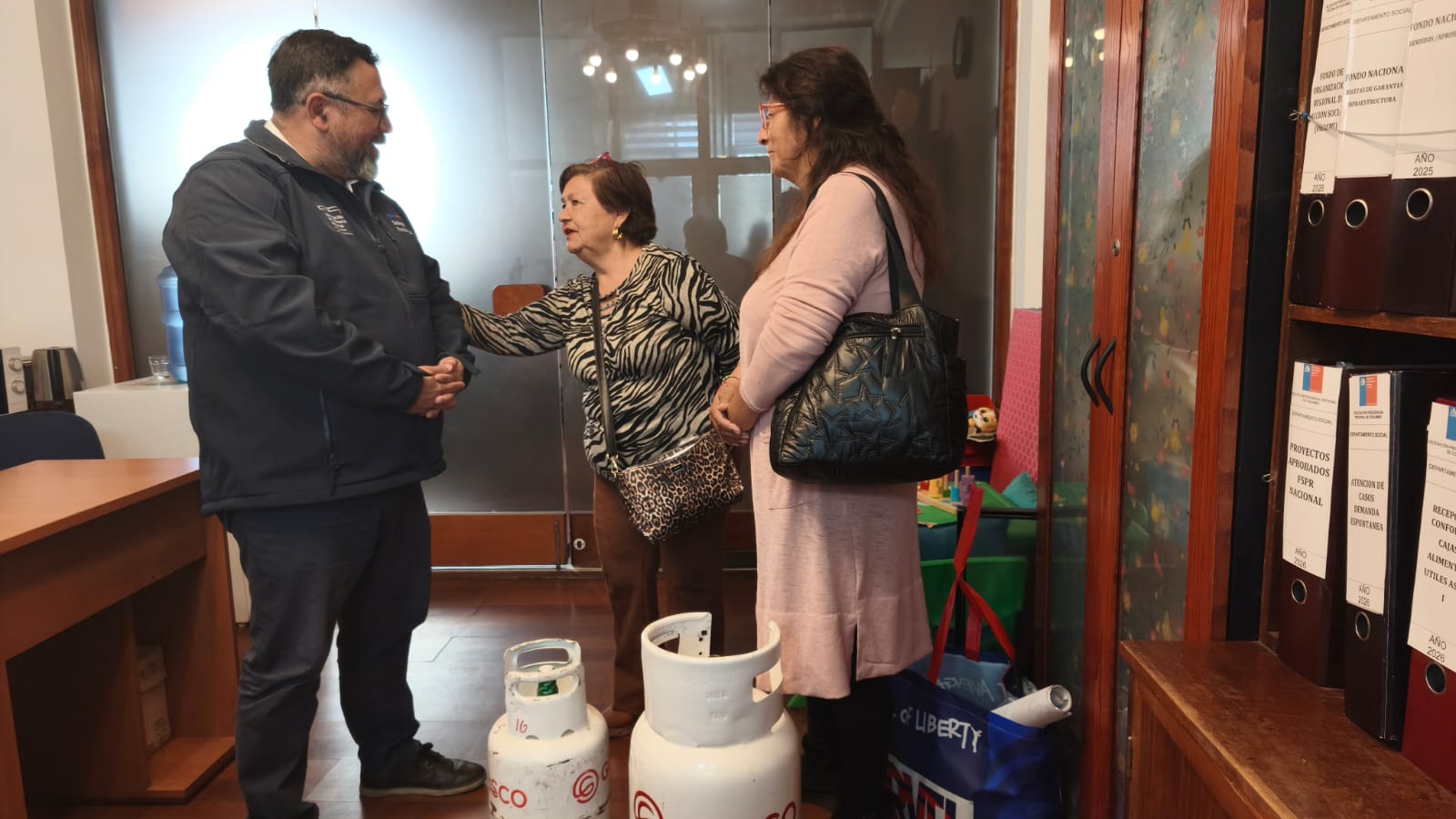Delegado Pino llama a canjear cupón de gas que vence el 30 de septiembre