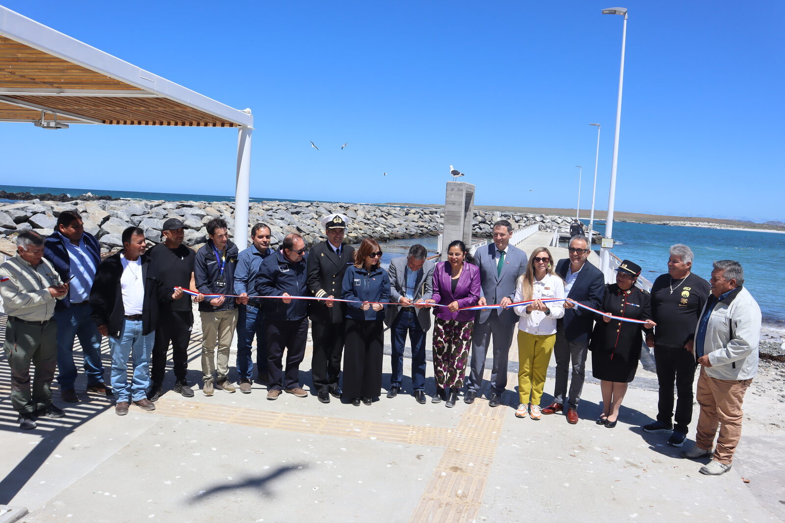 MOP inaugura nuevo muelle en Caleta Los Corrales de Punta de Choros — foto 1