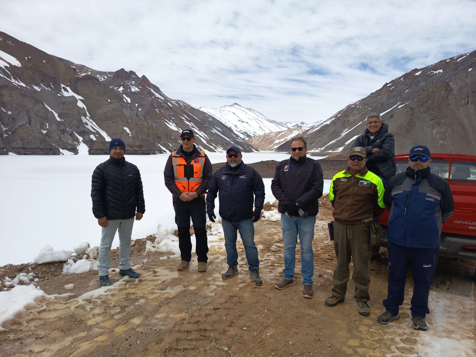 Autoridades constatan complejidades en despeje del Paso Agua Negra — foto 4