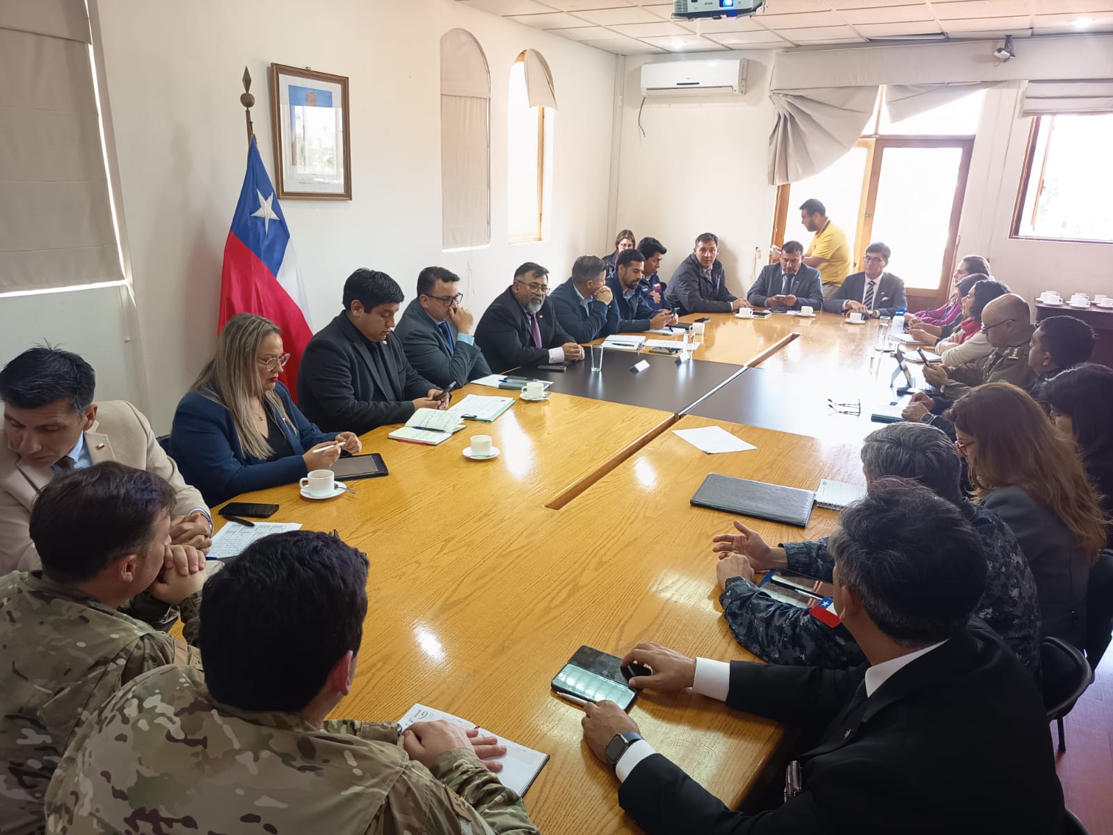Gobierno activa coordinación preventiva ante sistema frontal en Coquimbo