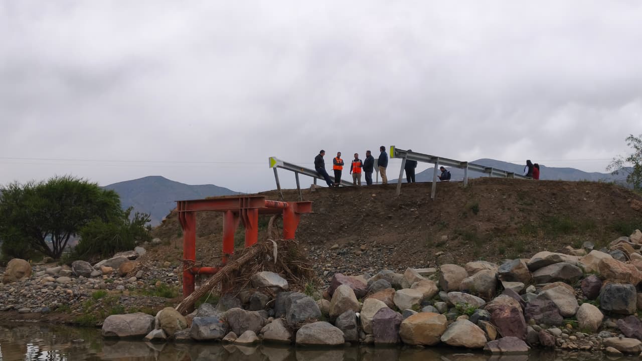 Gobierno evalúa puente mecano para El Tomé Bajo tras destrucción por temporal — foto 3