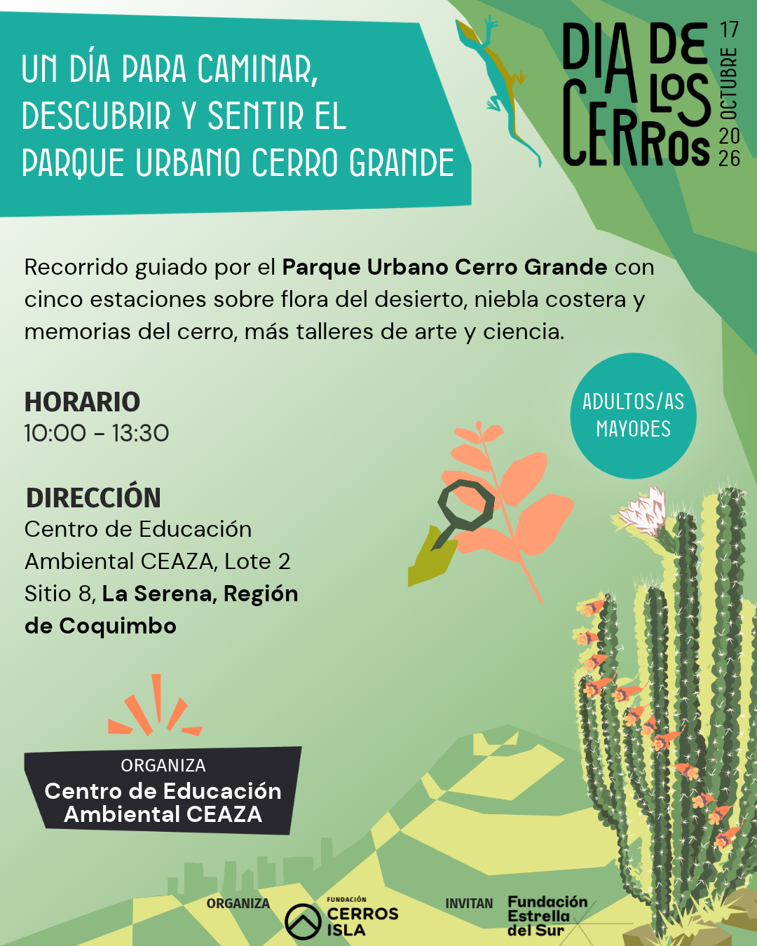 Parque Urbano Cerro Grande celebrará el Día de los Cerros con actividades gratuitas — foto 2