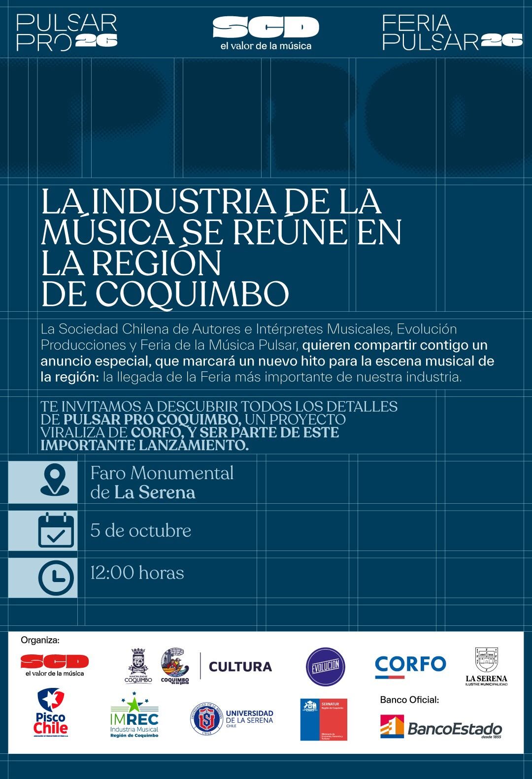 Pulsar PRO se lanza en La Serena con feria de industria musical