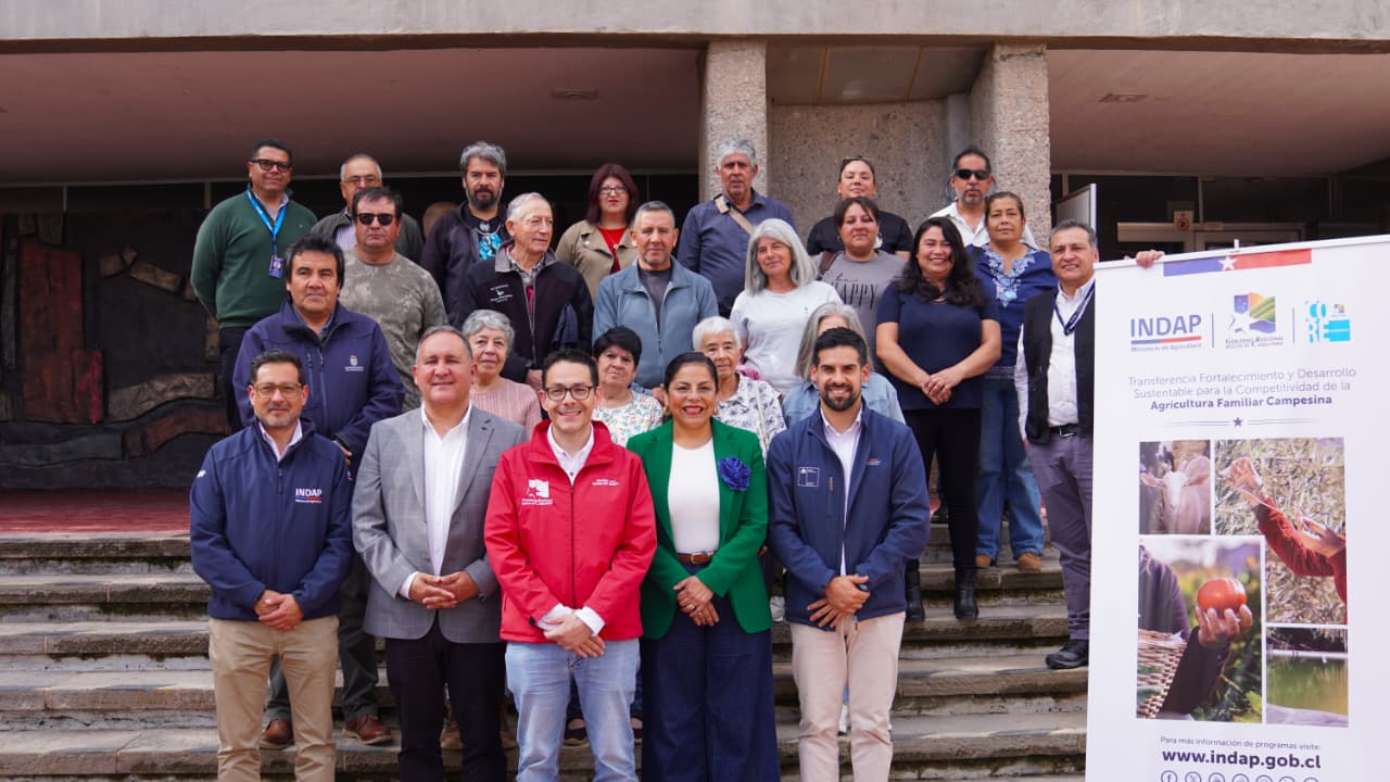 GORE e INDAP invierten $1.600 millones en agricultura campesina de cuatro comunas