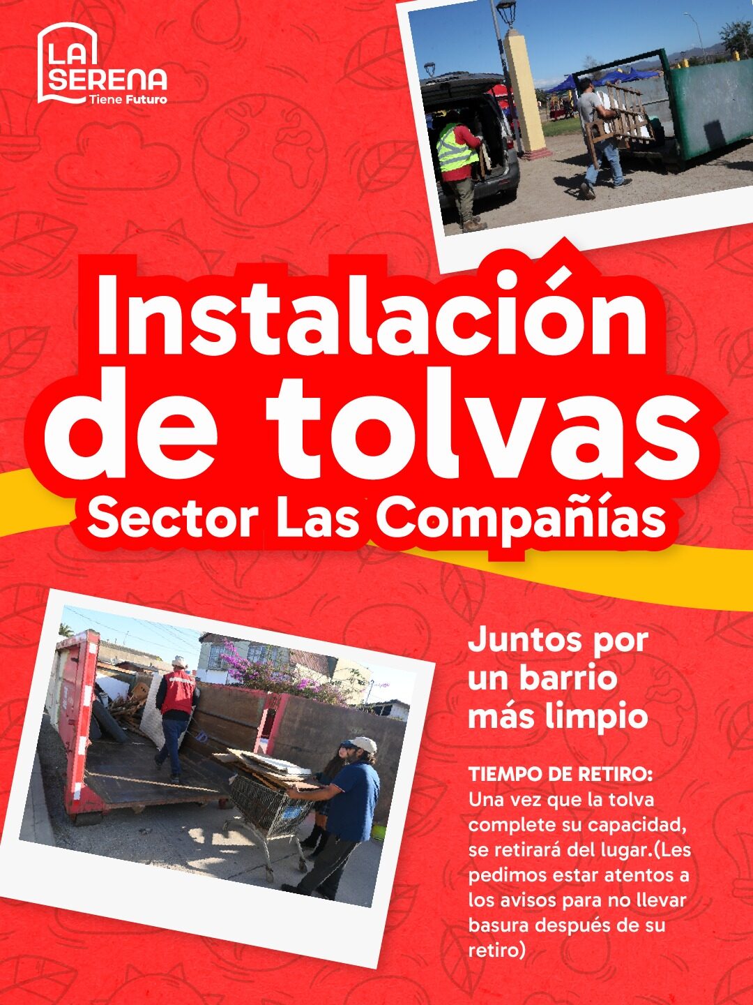 La Serena inicia operativo de tolvas temporales en todos los sectores comunales — foto 4