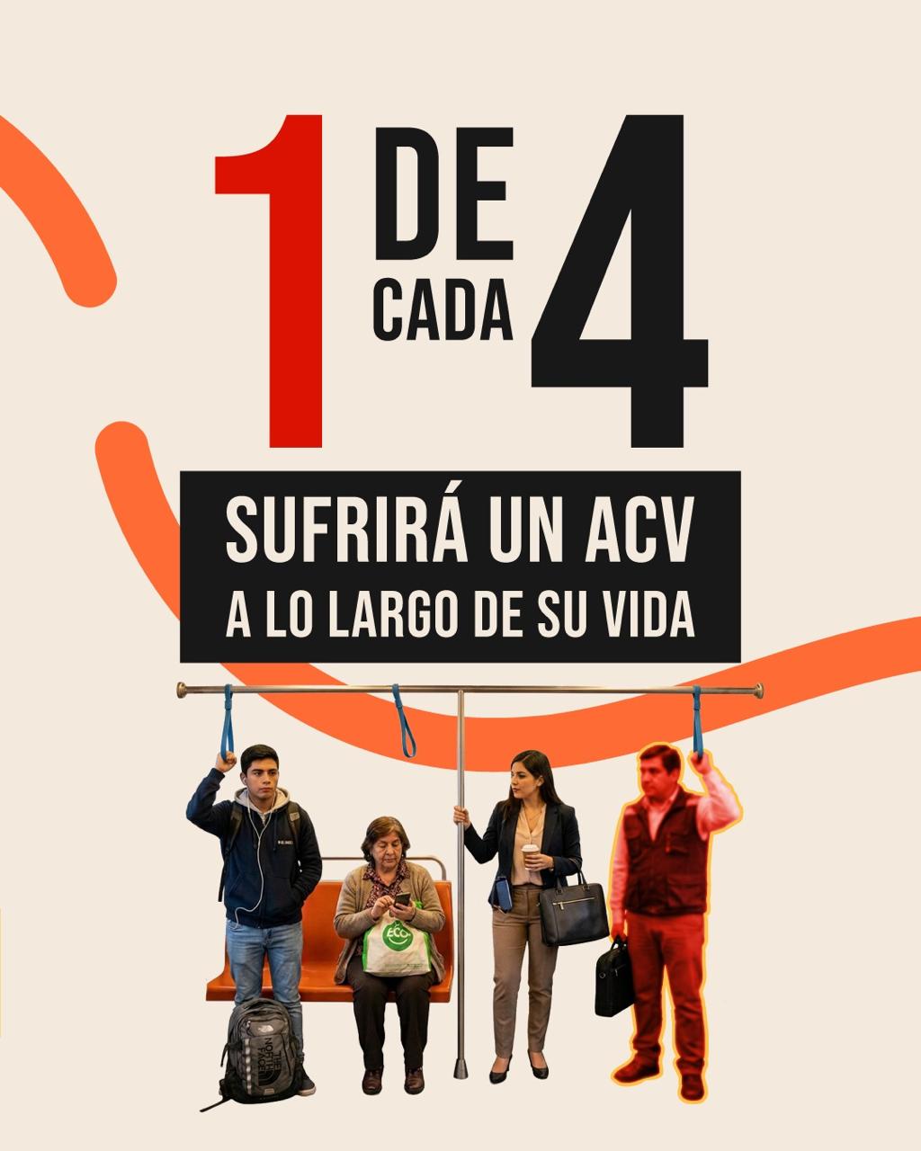 Uno de cada cuatro adultos sufrirá un ACV en su vida
