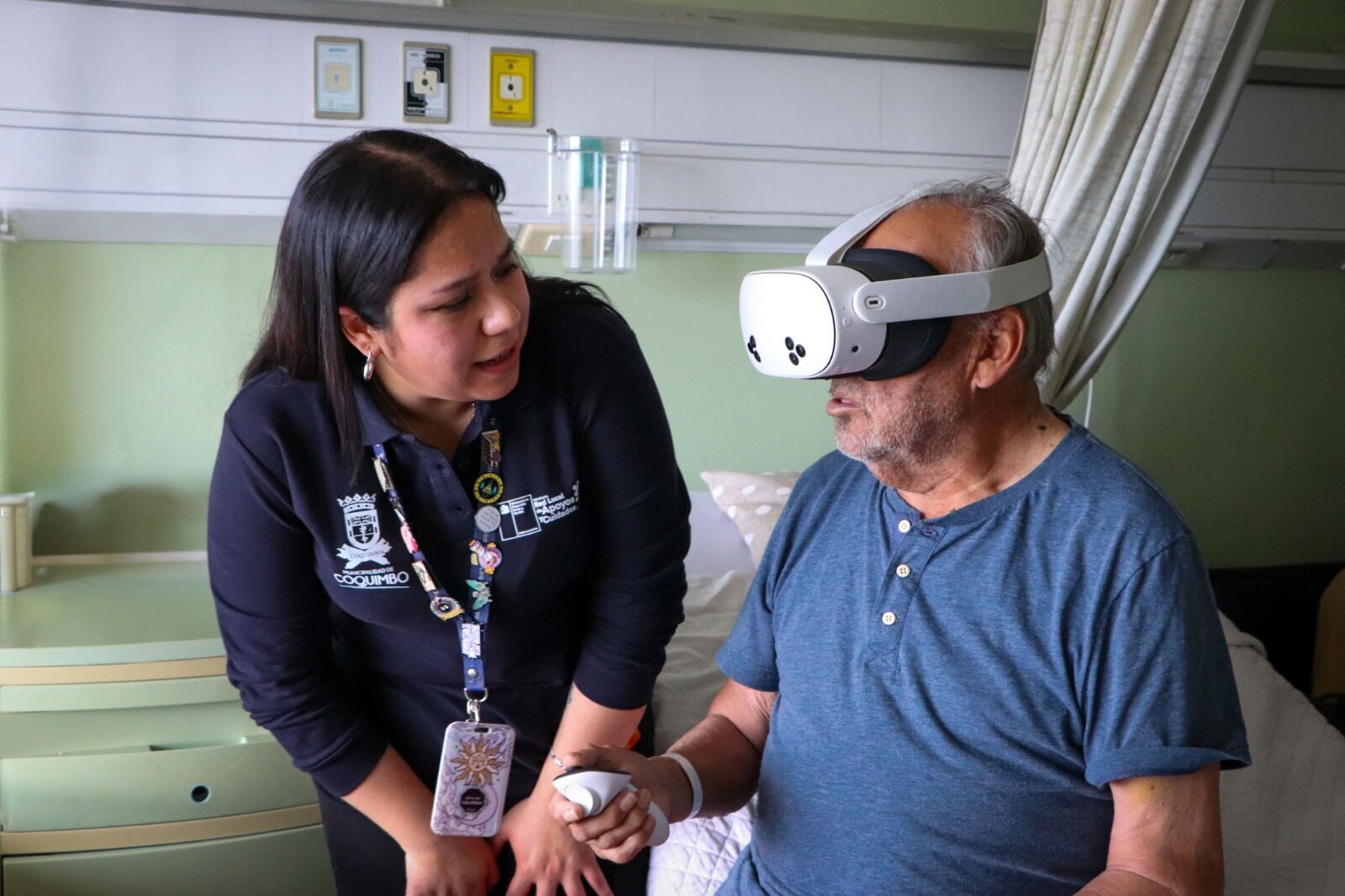 Realidad virtual acompaña a pacientes de larga estadía en Hospital de Coquimbo — foto 2