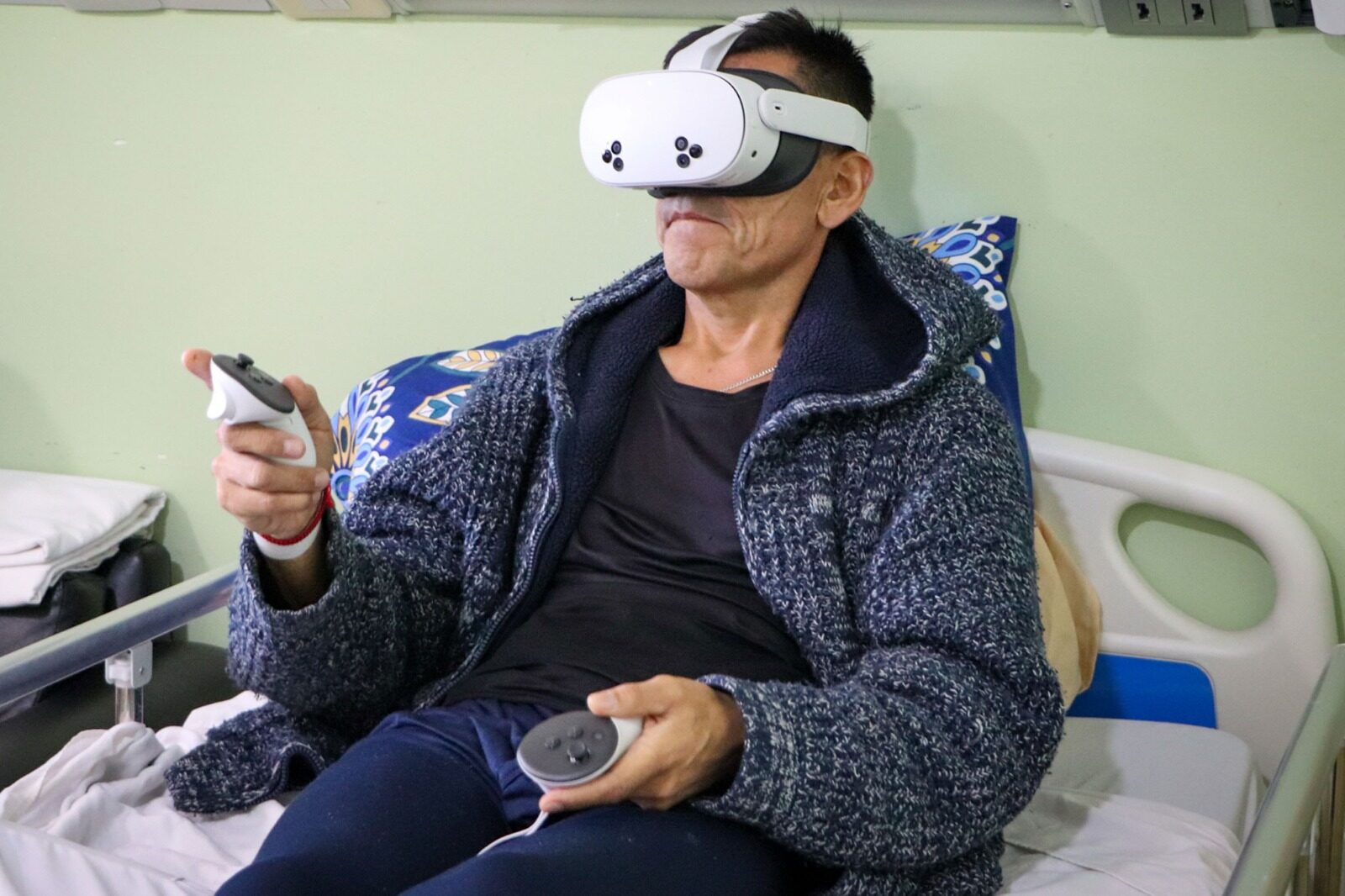 Realidad virtual acompaña a pacientes de larga estadía en Hospital de Coquimbo — foto 3